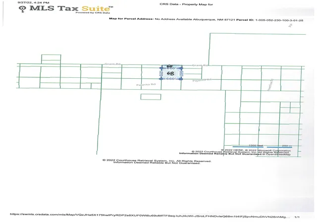 Photo 1 of Land for sale at Off Pajarito (n65,68) Rd Sw, Albuquerque, NM 87121 | MLS# 1023452 | Listing updated on 2026-08-28