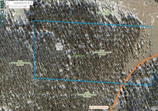 Photo 1 of Land for sale at 300 Upper Juan Tomas Rd, Tijeras, NM 87059 | MLS# 1067874 | Listing updated on 2026-07-22