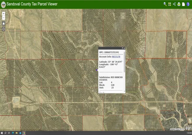 Photo 1 of Land for sale at W Lansing Nw, Rio Rancho, NM 87124 | MLS# 1074141 | Listing updated on 2026-10-06