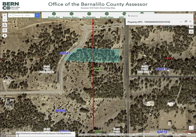 Photo 3 of Land for sale at Lot 2 Bolivar Lp Loop, Tijeras, NM 87059 | MLS# 1076305 | Listing updated on 2026-07-21