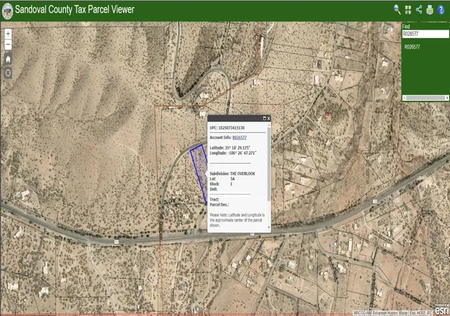 Homes for sale in Placitas, NM | Overlook Lot 5A, Placitas, NM 87043 | MLS# 1082779