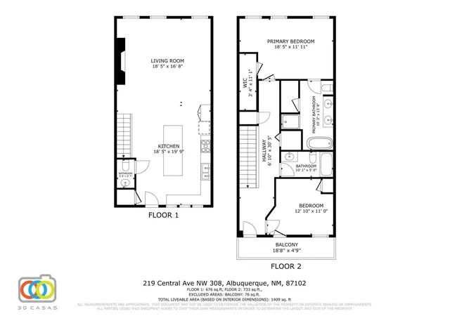 50th image of 219 Central Ave Nw #308, Albuquerque, NM 87102 | MLS# 1083505