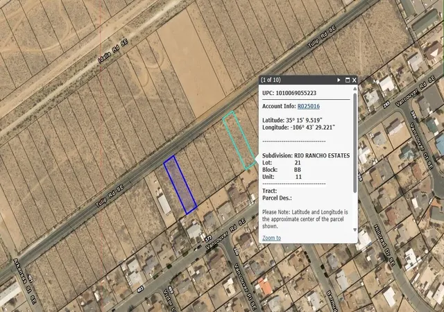 1st image of 9999 Tulip Rd Se, Rio Rancho, NM 87124 | MLS# 1085626