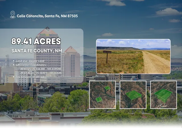 1st image of 0 Calle Canoncito   Parcel 2, Santa Fe, NM 87505 | MLS# 1087553