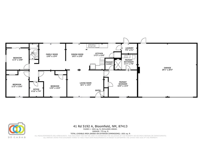 64th image of 41 Road 5192, Bloomfield, NM 87413 | MLS# 1088655