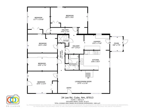 Photo 4 of Sale Pending at 24 Lee Rd, Cuba, NM 87013 | MLS# 1089979 | Listing updated on 2026-08-08