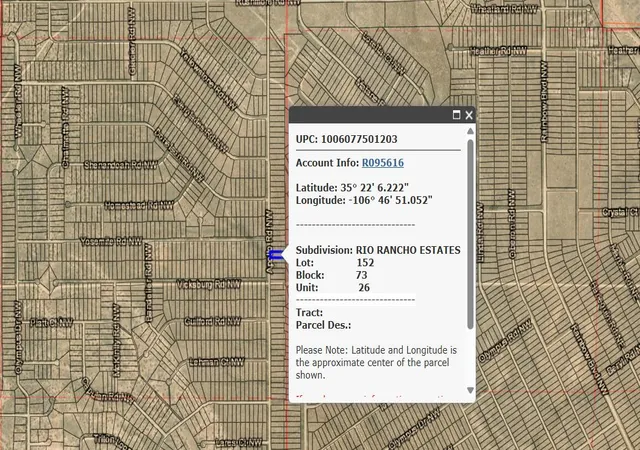 1st image of Apollo Rd Nw, Rio Rancho, NM 87144 | MLS# 1092158