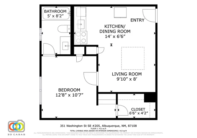 Homes for sale in Albuquerque, NM | 351 Washington St Se #205, Albuquerque, NM 87108 | MLS# 1092900