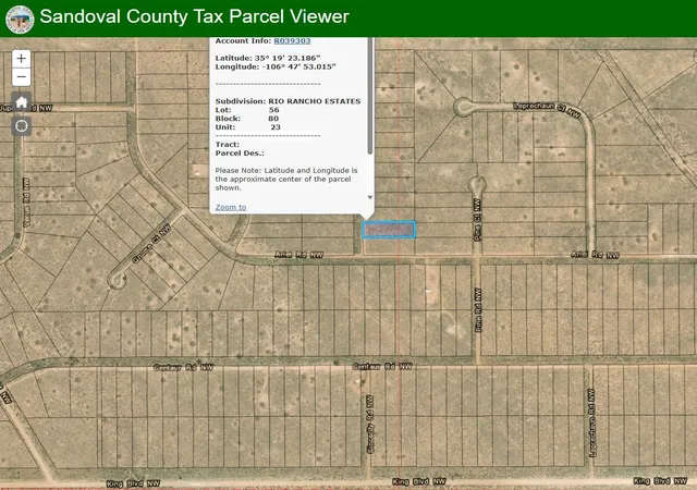 Photo 1 of Land for sale at Sprite Ct Nw, Albuquerque, NM 87106 | MLS# 1094464 | Listing updated on 2026-07-21