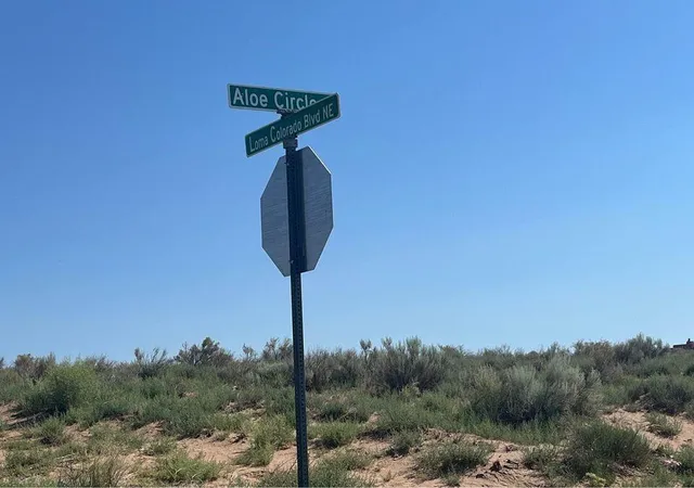 Photo 3 of Land for sale at 4076 Aloe Cir NE, Rio Rancho, NM 87144 | MLS# 1094738 | Listing updated on 2026-07-29