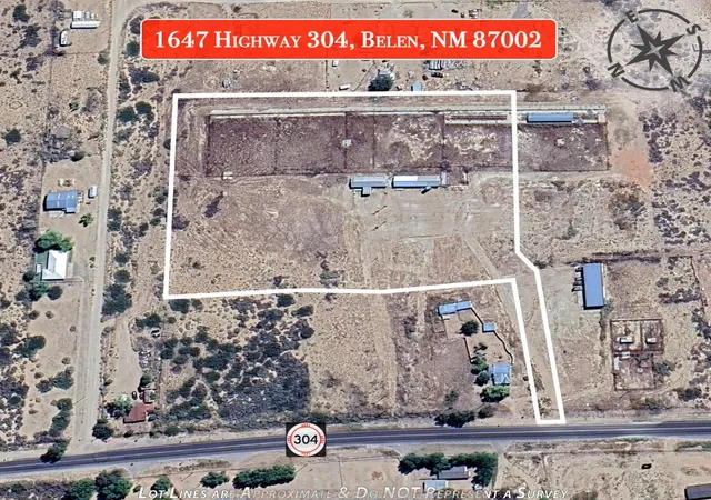 Photo 3 of Land for sale at 1647 Nm 304, Belen, NM 87002 | MLS# 1095794 | Listing updated on 2026-07-22