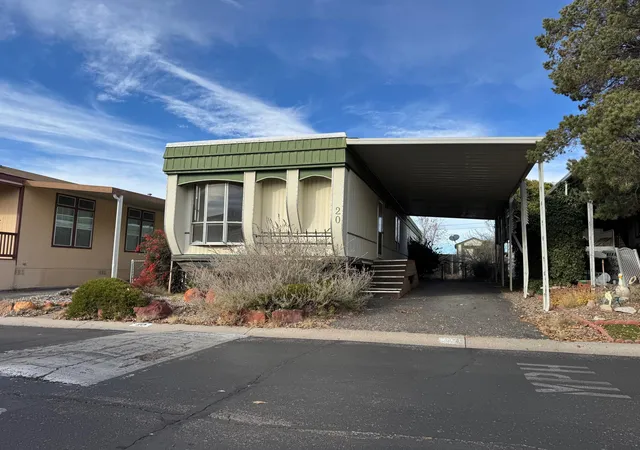 Photo 1 of Manufactured home for sale at 7112 Pan American Ne #20, Albuquerque, NM 87109 | MLS# 1096097 | Listing updated on 2026-08-12