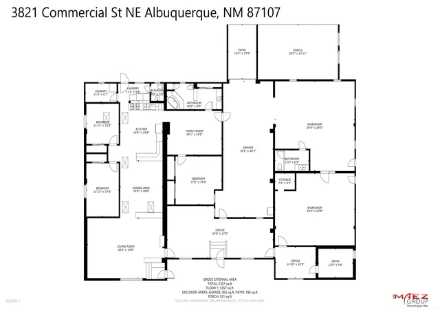 57th image of 3821 Commercial St Ne, Albuquerque, NM 87107 | MLS# 1098031