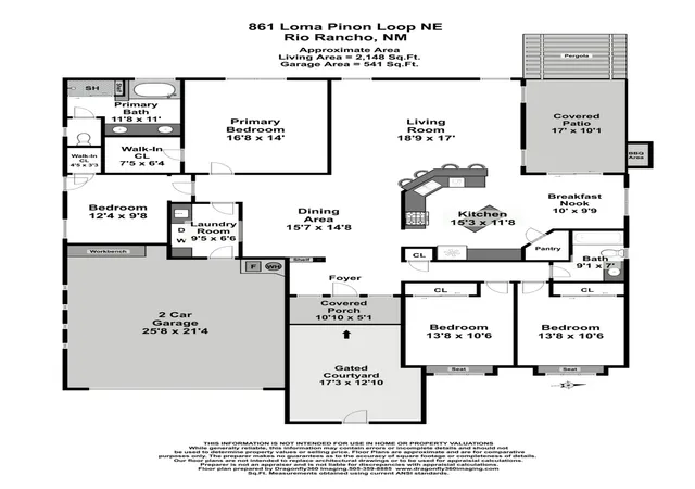 32nd image of 861 Loma Pinon Loop Ne, Rio Rancho, NM 87144 | MLS# 1098949