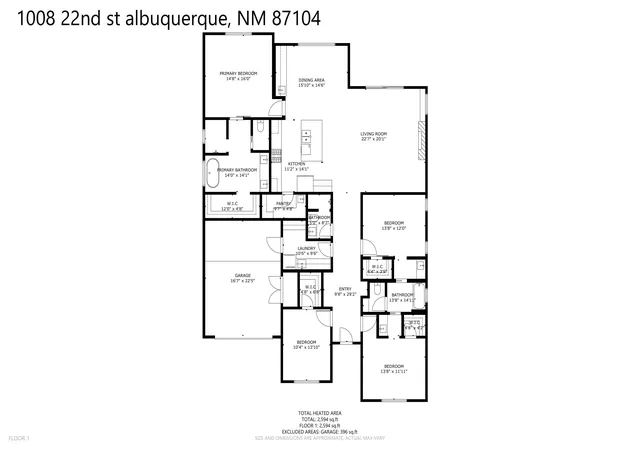 50th image of 1008 22nd St Nw, Albuquerque, NM 87104 | MLS# 1099017