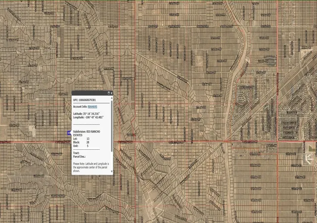 Photo 2 of Land for sale at 29th (u5 B28 L13) Rd Sw #5, Rio Rancho, NM 87124 | MLS# 1099168 | Listing updated on 2026-07-21