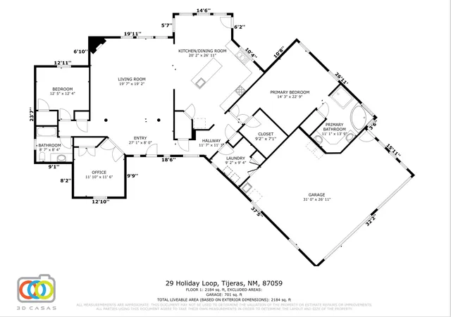 Homes for sale in Tijeras, NM | 29 Holiday Loop, Tijeras, NM 87059 | MLS# 1099502
