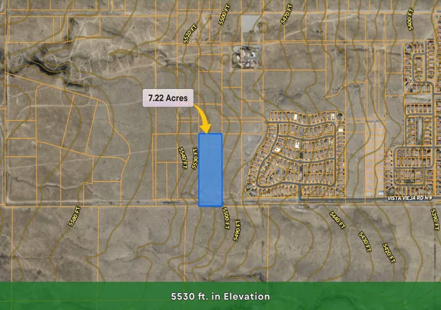 Photo 3 of Land for sale at 0 Vista Vieja Ave Nw #0, Albuquerque, NM 87120 | MLS# 1099709 | Listing updated on 2026-07-24