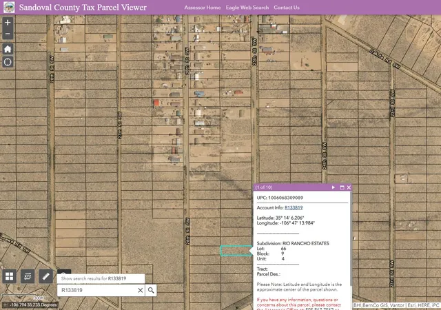 1st image of 25th St Sw, Rio Rancho, NM 87124 | MLS# 1099909