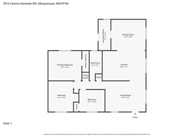 Homes for sale in Albuquerque, NM | 3513 Camino Alameda Sw, Albuquerque, NM 87105 | MLS# 1100261