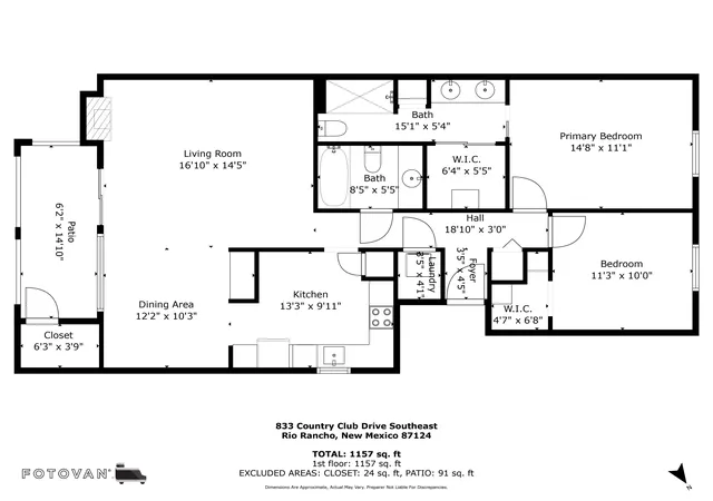 25th image of 833 Country Club Dr Se #APT 2A, Rio Rancho, NM 87124 | MLS# 1100334