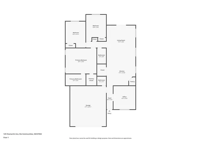 40th image of 129 Chamartin Ave, Rio Communities, NM 87002 | MLS# 1100608