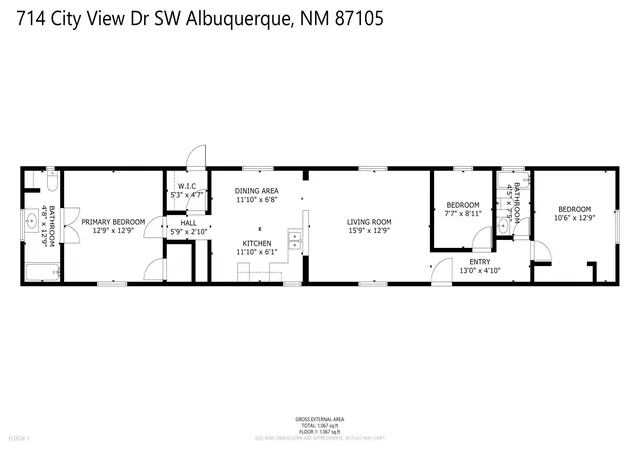 Homes for sale in Albuquerque, NM | 714 City View Dr Sw, Albuquerque, NM 87105 | MLS# 1100818