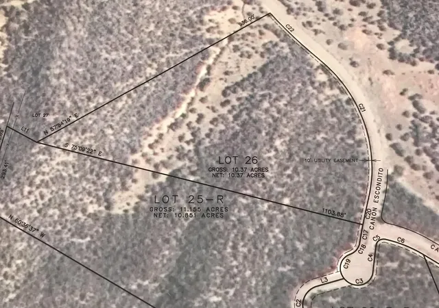 Photo 2 of Land for sale at 29 Canon Escondido, Sandia Park, NM 87047 | MLS# 1100881 | Listing updated on 2026-07-21