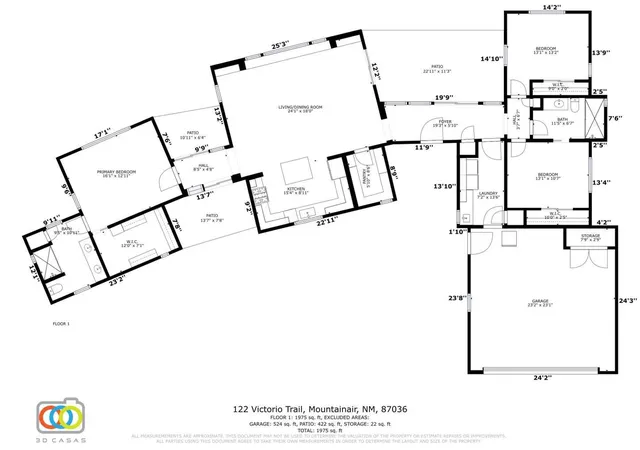 Homes for sale in Mountainair, NM | 122 Victorio Trl, Mountainair, NM 87036 | MLS# 1101178