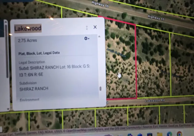 Photo 2 of Land for sale at 0 Lakewood Rd #16, Estancia, NM 87016 | MLS# 1101330 | Listing updated on 2026-07-22