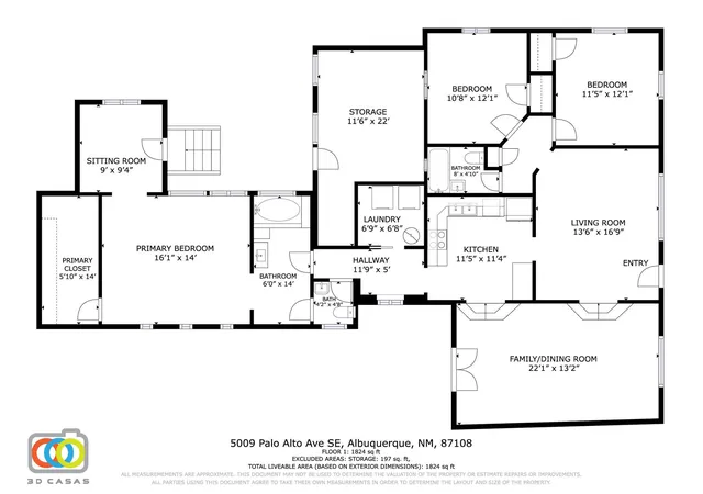 45th image of 5009 Palo Alto Ave Se, Albuquerque, NM 87108 | MLS# 1101665