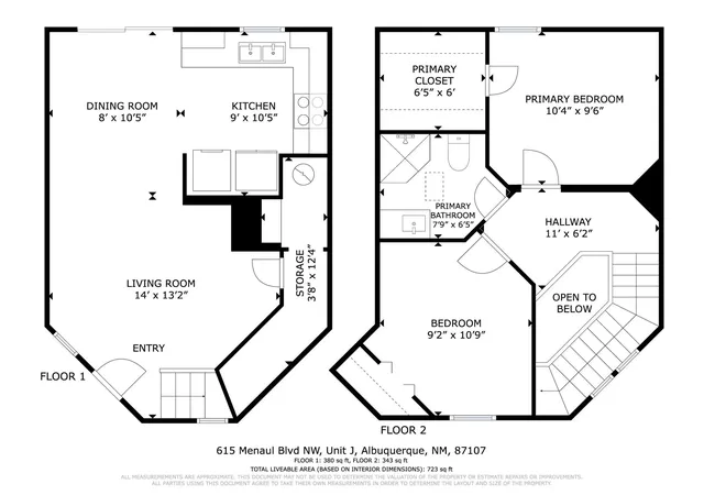 37th image of 615 Menaul Blvd Nw #UNIT J, Albuquerque, NM 87107 | MLS# 1101865
