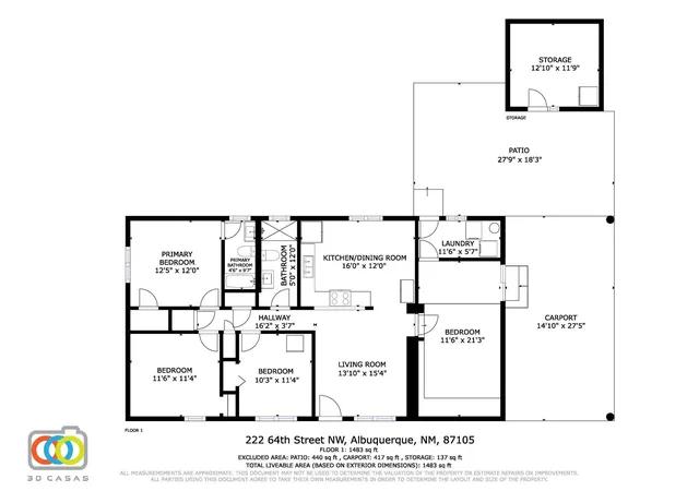 Photo 39 of Single family home for sale at 222 64th Street Nw, Albuquerque, NM 87105 | MLS# 1101958 | Listing updated on 2026-08-04