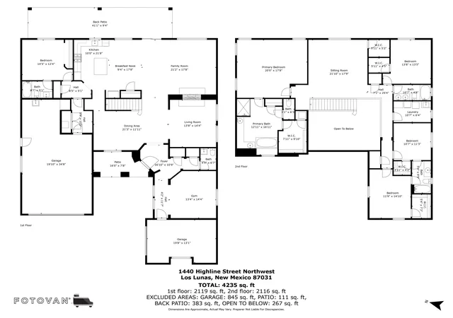 44th image of 1440 Highline St Nw, Los Lunas, NM 87031 | MLS# 1102457