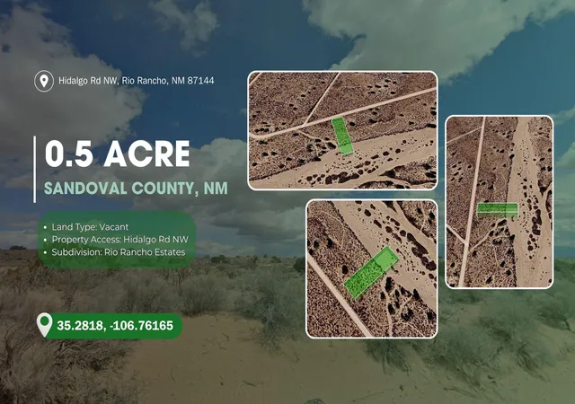 1st image of 0 Hidalgo Rd Nw, Rio Rancho, NM 87124 | MLS# 1102802