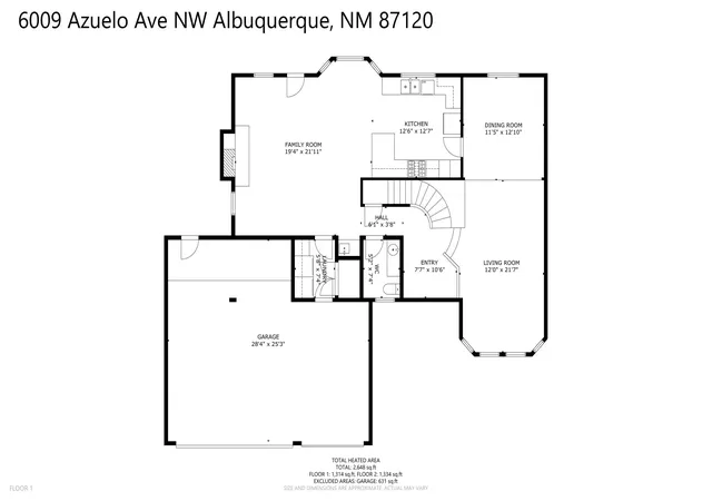 Homes for sale in Albuquerque, NM | 6009 Azuelo Ave Nw, Albuquerque, NM 87120 | MLS# 1102844