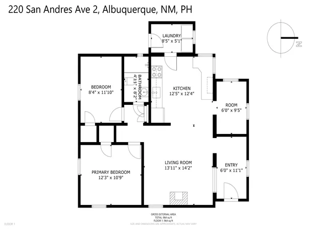 Homes for sale in Albuquerque, NM | 220 San Andres Ave Nw, Albuquerque, NM 87107 | MLS# 1103142