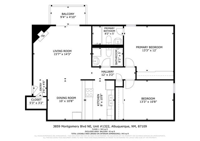 Homes for sale in Albuquerque, NM | 3859 Montgomery Blvd Ne #APT 1322, Albuquerque, NM 87109 | MLS# 1103396