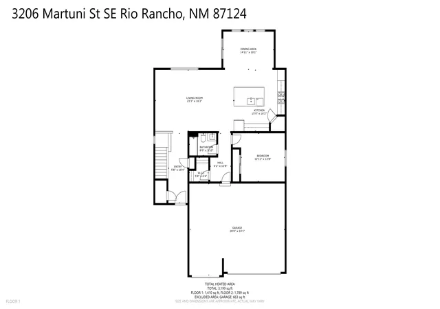 Homes for sale in Rio Rancho, NM | 3206 Martuni St Se, Rio Rancho, NM 87124 | MLS# 1103426