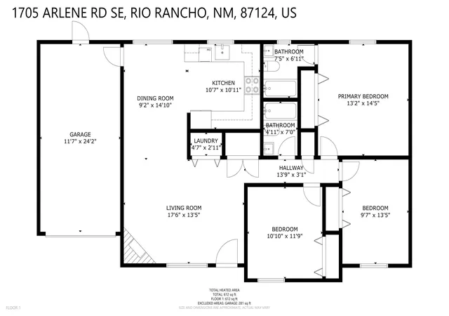 37th image of 1705 Arlene Rd Se, Rio Rancho, NM 87124 | MLS# 1103642