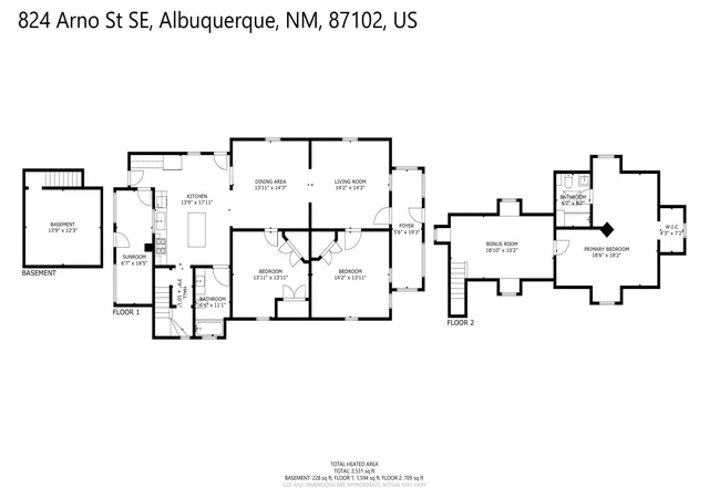 Homes for sale in Albuquerque, NM | 824 Arno St Se, Albuquerque, NM 87102 | MLS# 1103801