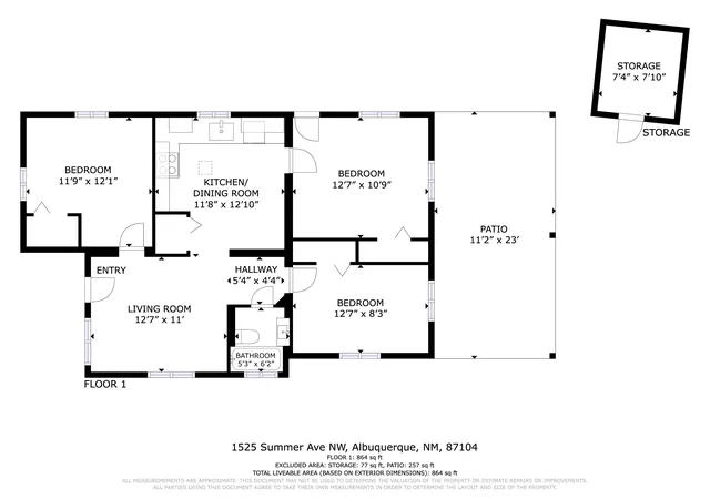 Homes for sale in Albuquerque, NM | 1525 Summer Ave Nw, Albuquerque, NM 87104 | MLS# 1103995