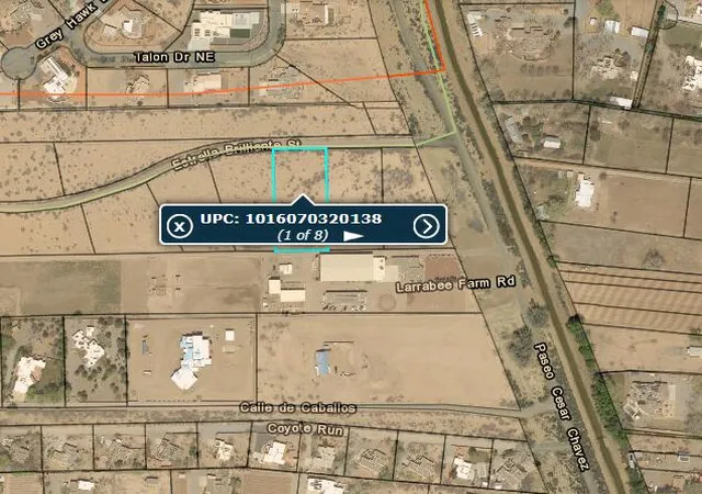 1st image of Prairie Sunrise Phase 1, Lot 3, Corrales, NM 87048 | MLS# 1104290