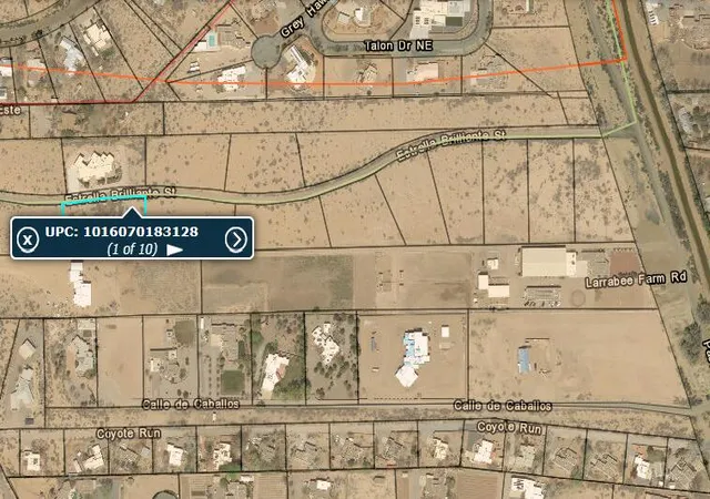 1st image of Prairie Sunrise Phase 1, Lot 9, Corrales, NM 87048 | MLS# 1104300