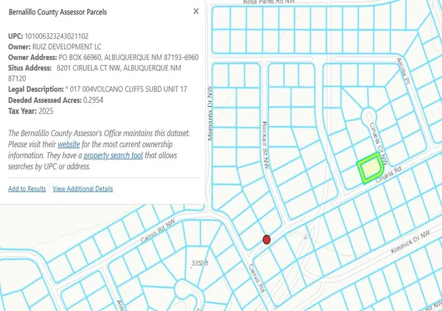 3rd image of 3 Lots Ciruela Rd Nw, Albuquerque, NM 87120 | MLS# 1104305