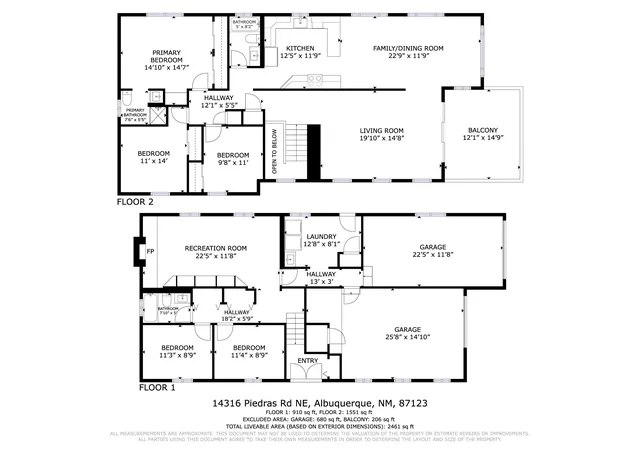 Photo 3 of Single family home for sale at 14316 Piedras Rd Ne, Albuquerque, NM 87123 | MLS# 1104391 | Listing updated on 2026-08-07