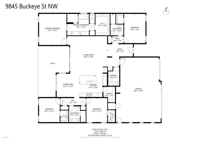 60th image of 9845 Buckeye St Nw, Albuquerque, NM 87114 | MLS# 1104726
