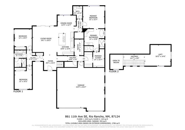 44th image of 861 11th Ave Se, Rio Rancho, NM 87124 | MLS# 1104962