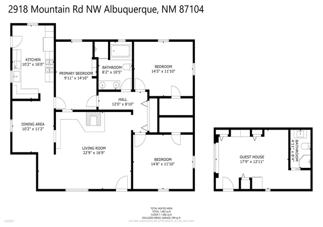 Homes for sale in Albuquerque, NM | 2918 Mountain Rd Nw, Albuquerque, NM 87104 | MLS# 1104969