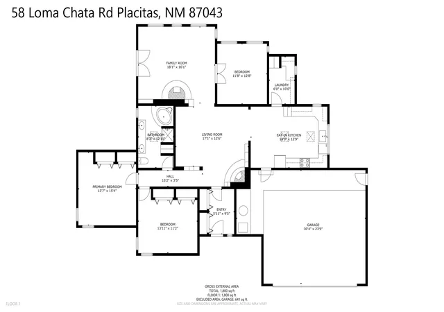 35th image of 58 Loma Chata Rd, Placitas, NM 87043 | MLS# 1105008